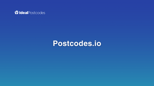 Postcodes.io